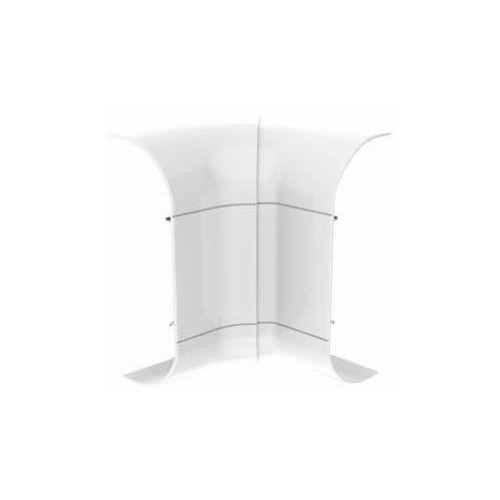 CMW Ltd  | Marco Elite PVC White 3 Compartment Dado Trunking Internal Adjustable Angle