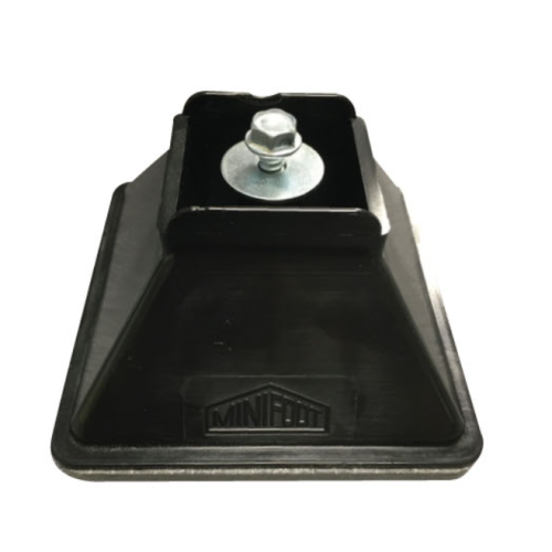 110mm Mini-Foot with M8 Brass Insert (Each)