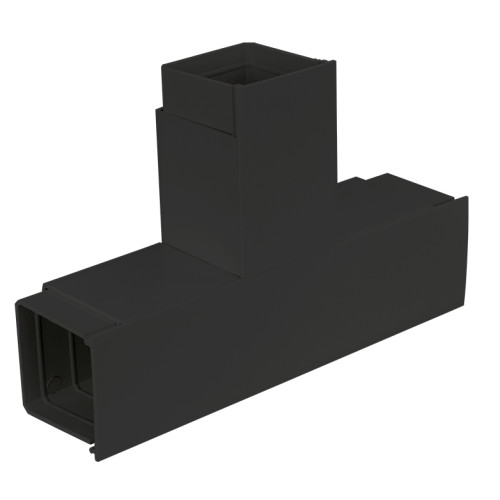 CMW Ltd | Black Fabricated Flat Tee 75 x 75