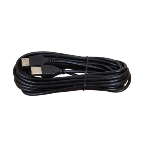 5m USB 2.0 Type A Male to Female Cable Black