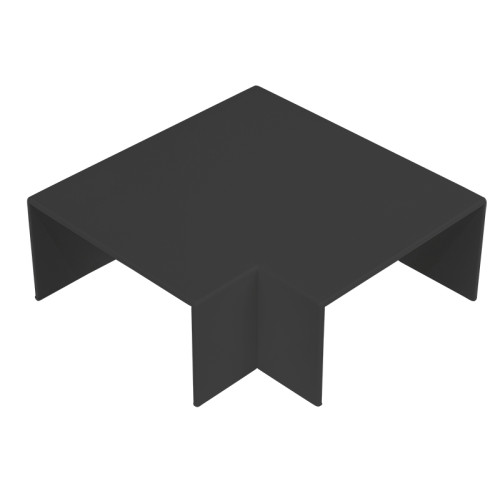 CMW Ltd | Black Clip-on 100 x 50 Flat Angle