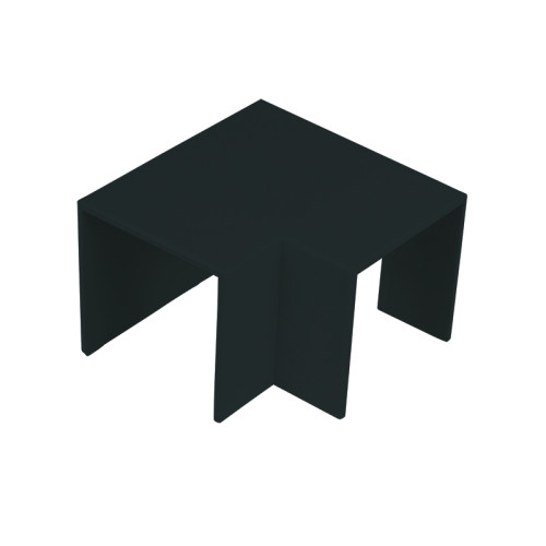 CMW Ltd  | Black Clip-on Flat Angle 50 x 50