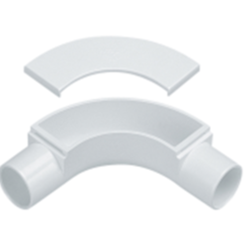 Marshall Tufflex MIT2WH PVC-U Plastic Conduit Inspection Bend 20mm White