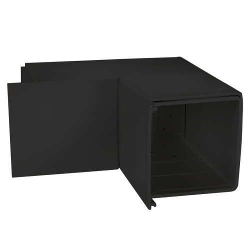CMW Ltd  | Black Fabricated 100 x 100 Internal Angle