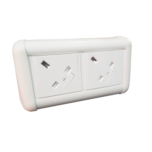 CMW Ltd Desk Cable Management | Mini Desk Unit with 2 x Power