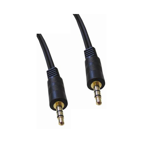 CMW Ltd | 2m 3.5mm Stereo Male to Male Audio Lead Black