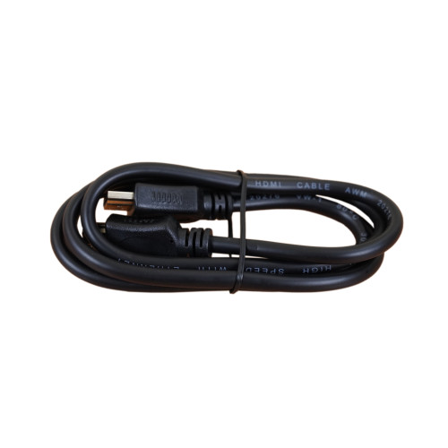 1m HDMI High Speed with Ethernet Male to Male 30Awg Black