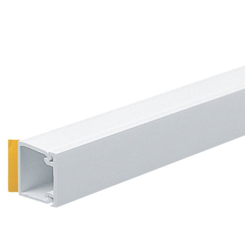 Marshall-Tufflex  MMT1SFWH | Marshall Tufflex 16mm x 16mm Self Adhesive PVC Mini Trunking White 3m length (3m lgth)