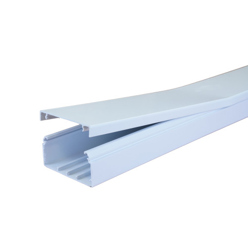 Marshall Tufflex PVC-U Mini Trunking 38mm x 16mm Trunking White