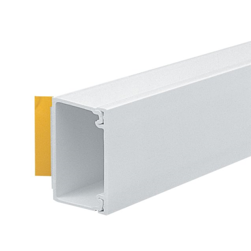 Marshall-Tufflex MMT4SFWH | Marshall Tufflex 38mm x 25mm Self Adhesive PVC Mini Trunking White 3m length (3m lgth)