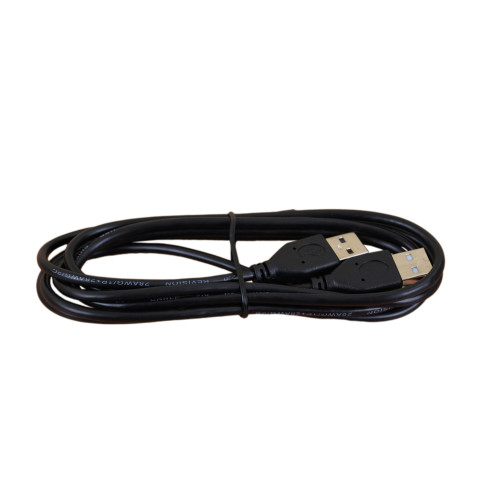 1.8m USB 2.0 Type A Male to Male Black