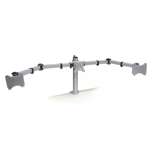 CMW Ltd | Algar Triple Monitor Arm VESA 75/100 - Grey