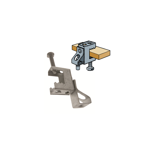 Walraven Britclips EM53420617 | Britclips Support Steel Master Clamp Threaded Rod Hanger for 6mm Rod