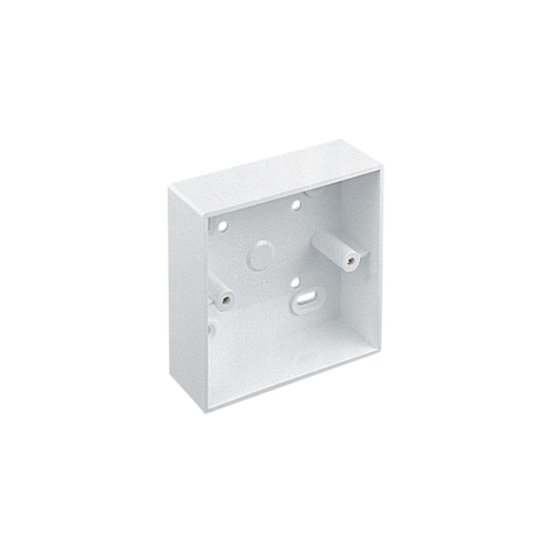 Marshall Tufflex 44mm Single Gang Square Corners Back Box (Each)