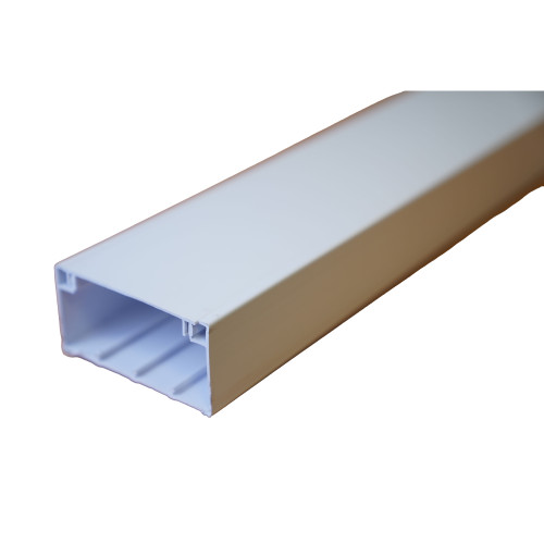 Marco PVC Dado-Skirting 100mm x 50mm Trunking 3m Length PVC White