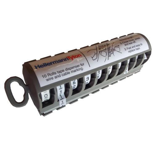 HellermannTyton MT1 | Hellermann Tyton MT1 Cable Marker Number Dispenser 0-9 5mm x 2.7m