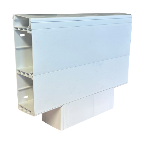 Marco Elite Cat 6 Data 200mm x 60mm Dado Trunking Flat Tee Down PVC White