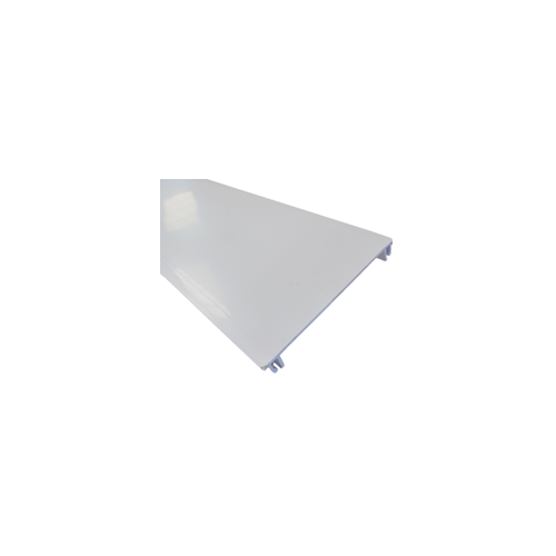 CMW Ltd | Marco Apollo PVC White 3 Compartment Spare Centre Dado - Skiritng Trunking Lid 3m (3m lgth)