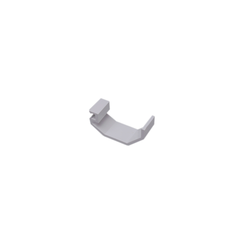 CMW Ltd | Marco Apollo PVC White 3 Compartment Dado - Skirting Trunking Cable Retainers (Pack/10)