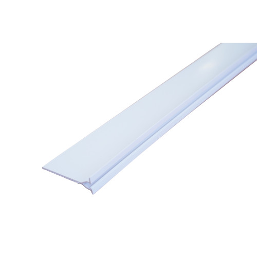 Marco PVC Dado&acirc;Skirting 100mm x 50mm Dividing Strip 1.5m Length PVC White