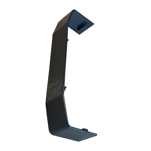 Marco Apollo 170mm x 50mm 3 Compartment Chamfered Straight Trunking Joint Cover PVC Charcoal