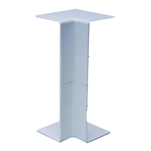 CMW Ltd | Marco Apollo PVC White 3 Compartment Dado - Skirting Square Trunking Internal Angle