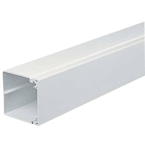 Marshall-Tufflex MTRS100/50WH | Marshall Tufflex 100mm x 50mm PVC Maxi Trunking White 3m length (3m lgth)