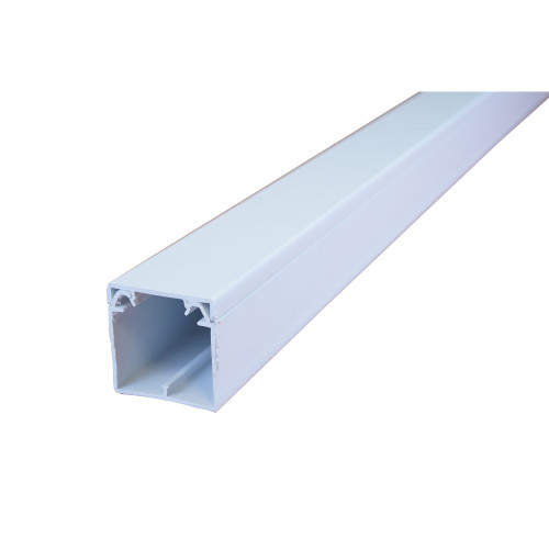 Marshall Tufflex PVC-U Maxi Trunking 50mm x 50mm Trunking White
