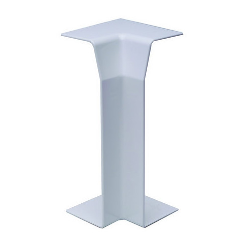 CMW Ltd | Marco Apollo PVC White 3 Compartment Dado - Skirting Trunking Internal Angle