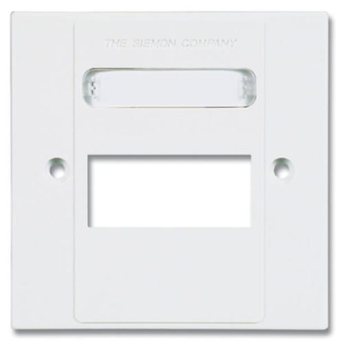 Siemon MX-BFP-S-03-02 | Siemon 3 Port S/G Faceplate White