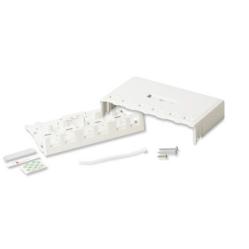 Siemon MX-SMZ6-02 | Siemon 6 Port Z-MAX Surface Mount Box White