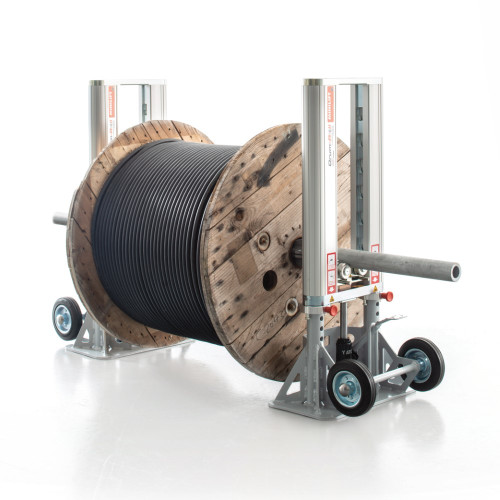 Drum-Roll Minilift hydraulic cable drum lifting jack up to 4000Kg