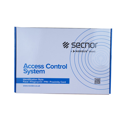 Secnor NAC-7003CP Four Door Access Control System Panel in Lockable Metal Cabinet with 5 Amp Power Supply Unit. Controls 4 Doors