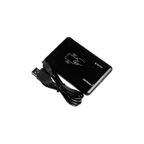 Secnor NAC-8007UC Slim Profile Desktop Access Control Proximity Card or Fob USB Enrollment Reader