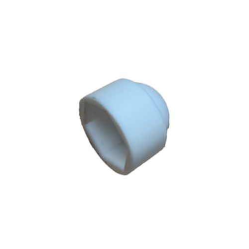 White M6 Nut Cover Dome Cap