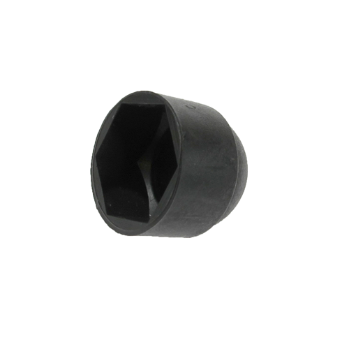 SINCLAIR & RUSH NUTCAPM08 | M8 Black Nut Cover Dome Caps (Bag / 100)