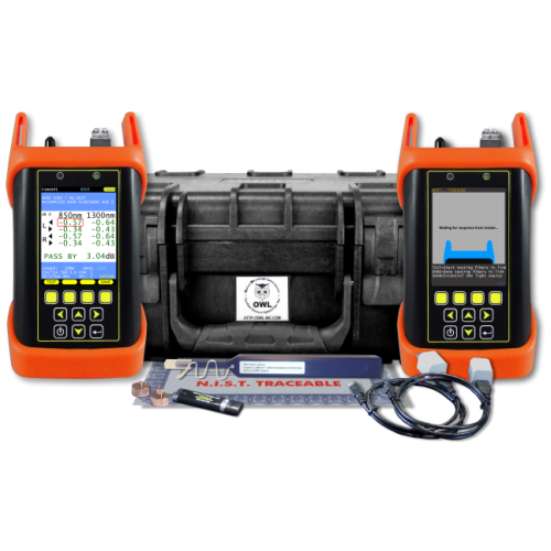 Fibre OWL 7 Bi-Directional OLTS Multimode Wavelength Certifier with built in VFL