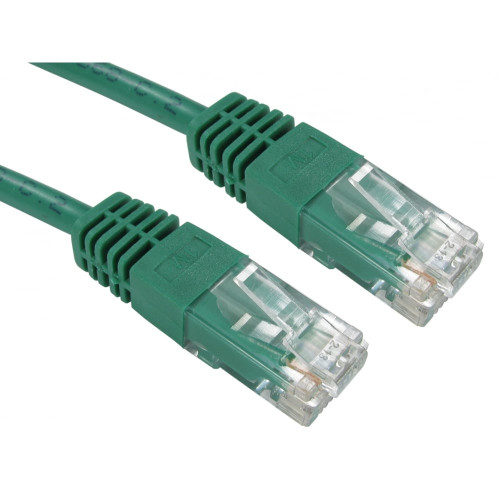 CMW Ltd, Structured Cabling Copper Patchcord | 1.5m Cat 5e Patch Lead Green