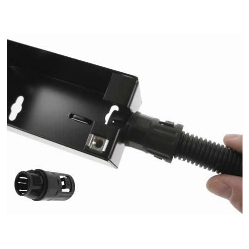 CMW Ltd | 32mm Quickfit Push On Flexible Conduit Gland Black