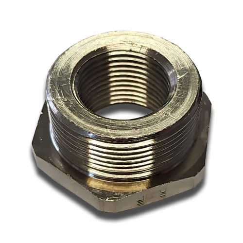 32mm Male to 20mm Female Reducer / Enlarger - Nickel Plated