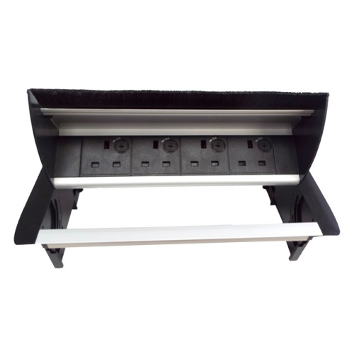 CMW Ltd Desk Cable Management | Desk Unit with 4 Power