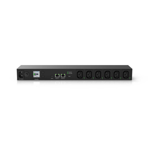 EnGenius ECP106-INT 19i Cloud Managed 1U 10A Smart PDU with 6 Metered Outlets PDU