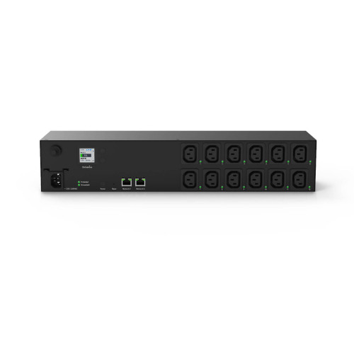 EnGenius 19i Cloud Managed 2U 10A Smart PDU with 12 Metered Outlets PDU