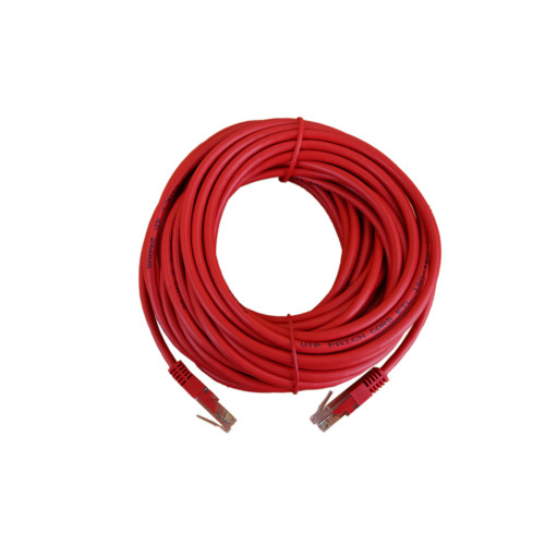 10m Cat5e RJ45 U/UTP Moulded Patch Lead Red