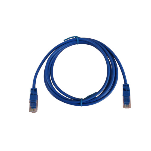 2m Cat5e RJ45 U/UTP Moulded Patch Lead Blue