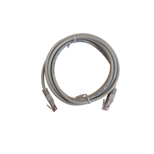 2m Cat5e RJ45 U/UTP Moulded Patch Lead Grey