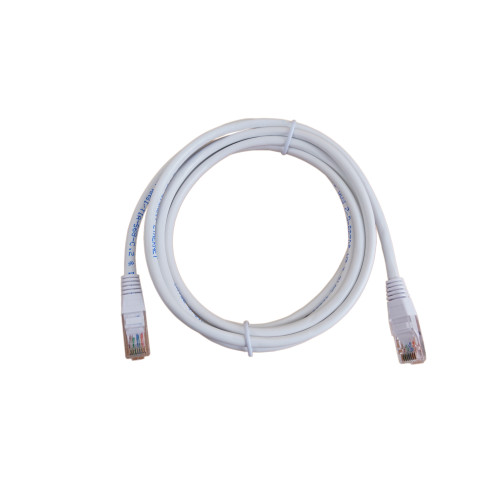 2m Cat5e RJ45 U/UTP Moulded Patch Lead White
