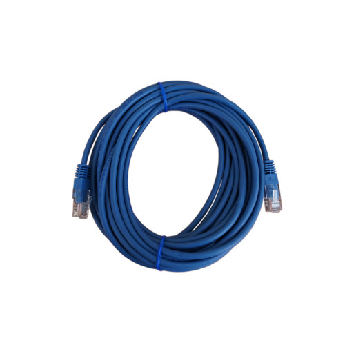 7m Cat5e RJ45 U/UTP Moulded Patch Lead Blue