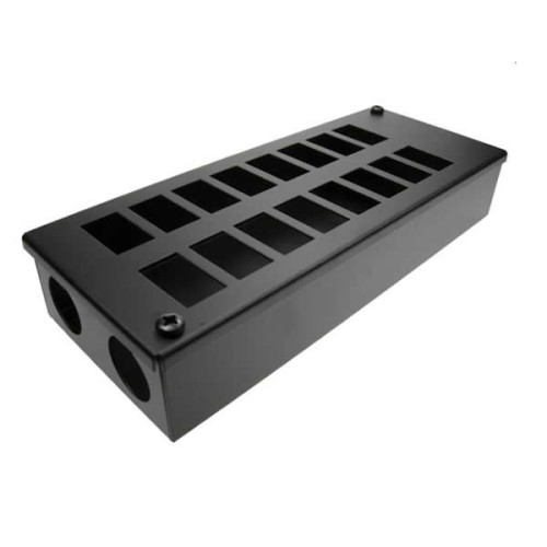 CMW Ltd | 16 Way POD / GOP Box 60mm Deep 2 x 32mm Entry - Black Each