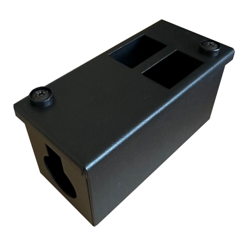 2 Way Pod Box with 32mm Entry 140mm x 70mm Deep